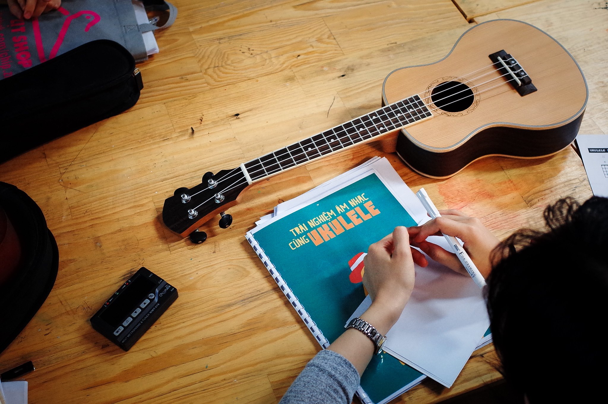 Khóa học đàn Ukulele ở Tp HCM