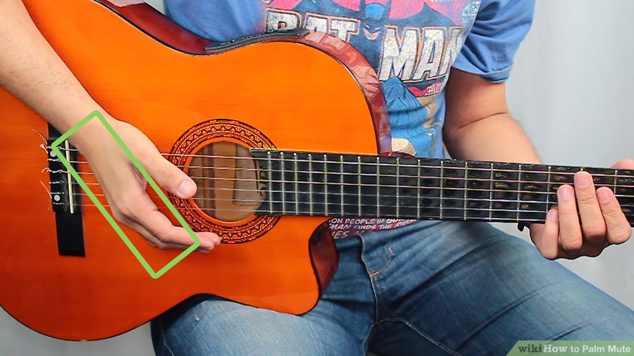 Cách sử dụng kĩ thuật Palm mute trên Guitar