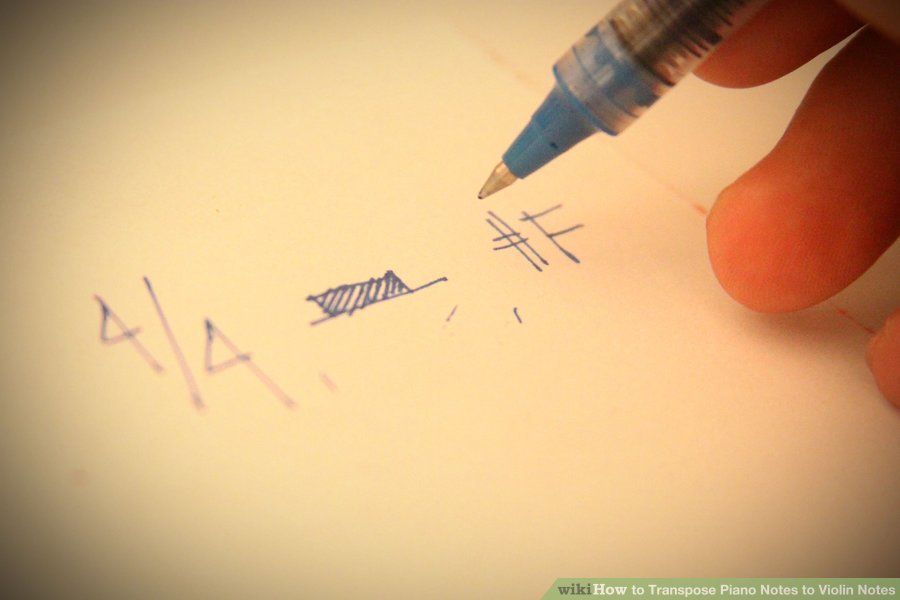 Hãy viết các đoạn nhạc cơ bản lên cuốn sổ tay thường dùng của bạn.