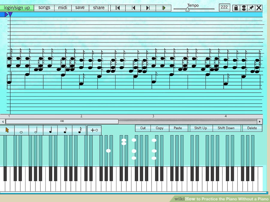 Ứng dụng Plern Piano trên Website