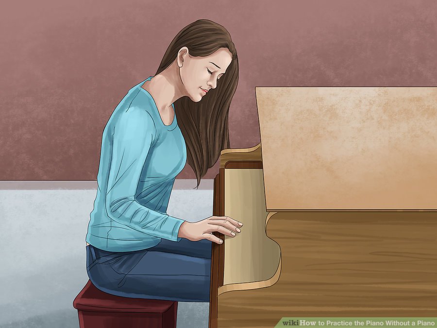 Chơi giai điệu Piano tay phải của khuông nhạc: