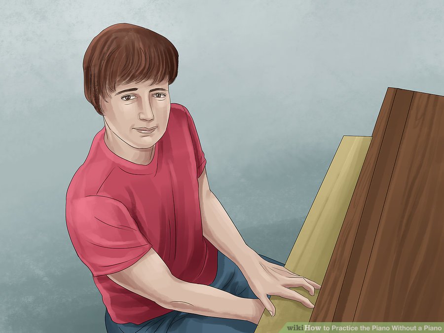 Chơi giai điệu Piano trên tay trái của khuông nhạc: