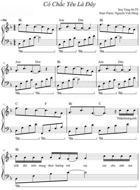 co-chac-yeu-la-day-sheet-piano-1_1-1-456x620-2 Sheer Piano bài hát có chắc yêu là đây
