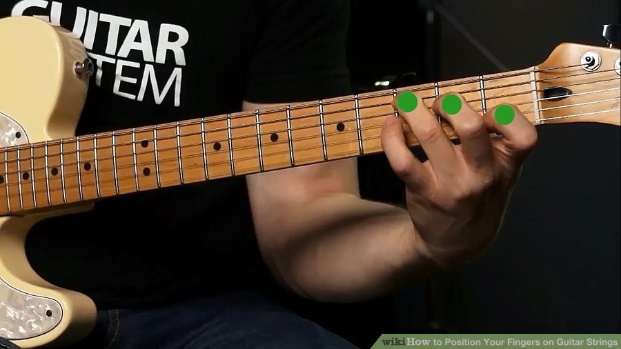 Cách định vị ngón tay khi chơi đàn Guitar