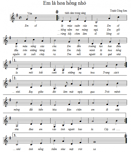 em_la_hoa_hong_nho-534x620-1 sheet nhạc em là bông hồng nhỏ