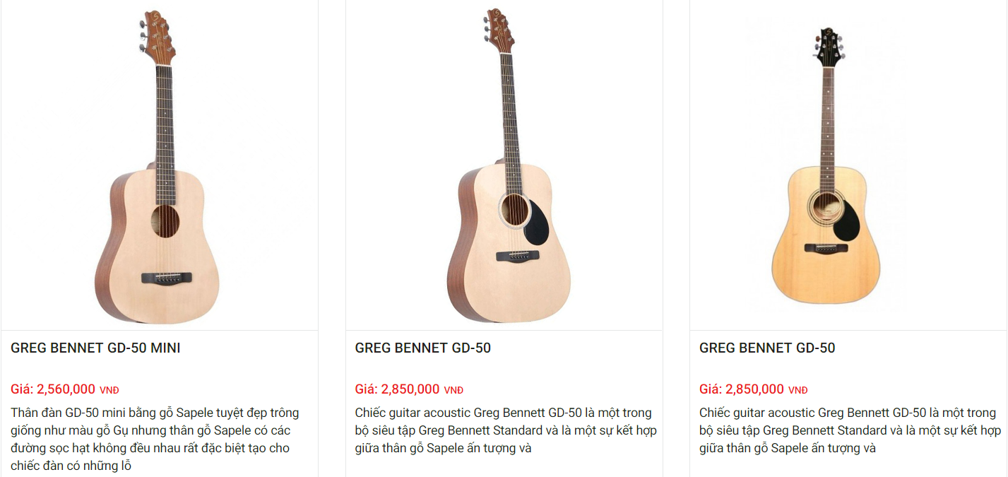 Giá đàn Samick hợp lý