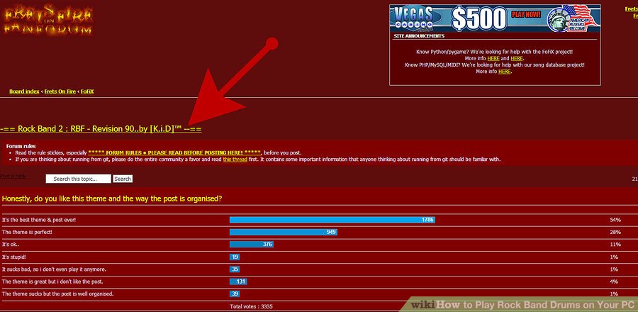 Hoàn tất việc cài đặt Frets on Fire