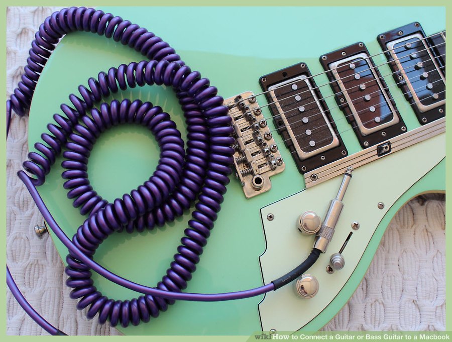 Cách kết nối Guitar hoặc Guitar Bass vào Macbook