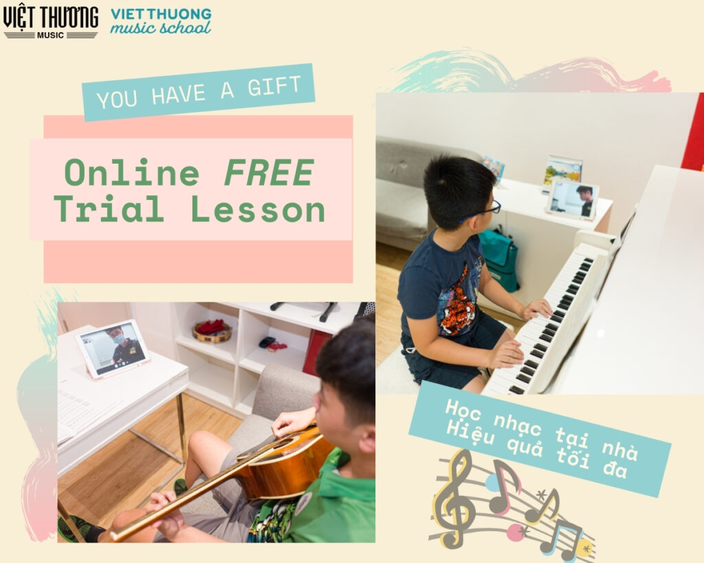 học đàn piano online tại việt thương