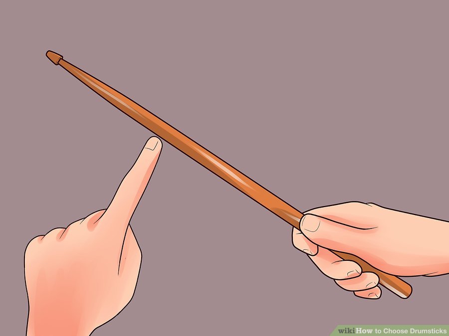 Kiểm tra lớp véc ni hoặc lớp sơn bóng trên dùi trống