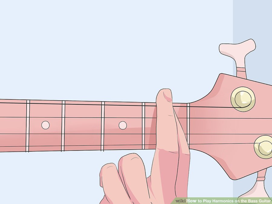 Kỹ thuật Harmonics sử dụng kẹp ngón cái