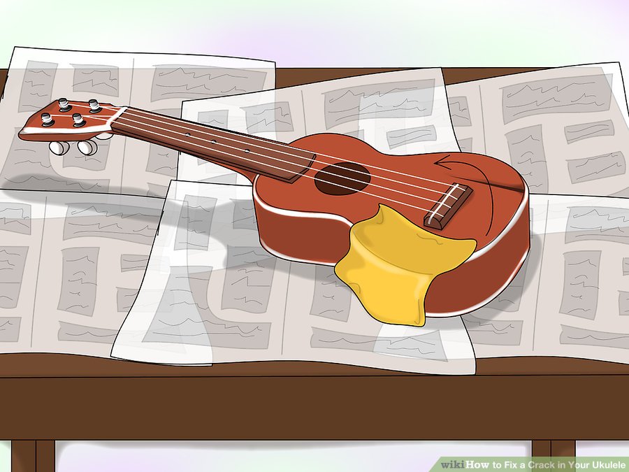 Làm sạch cây đàn ukulele