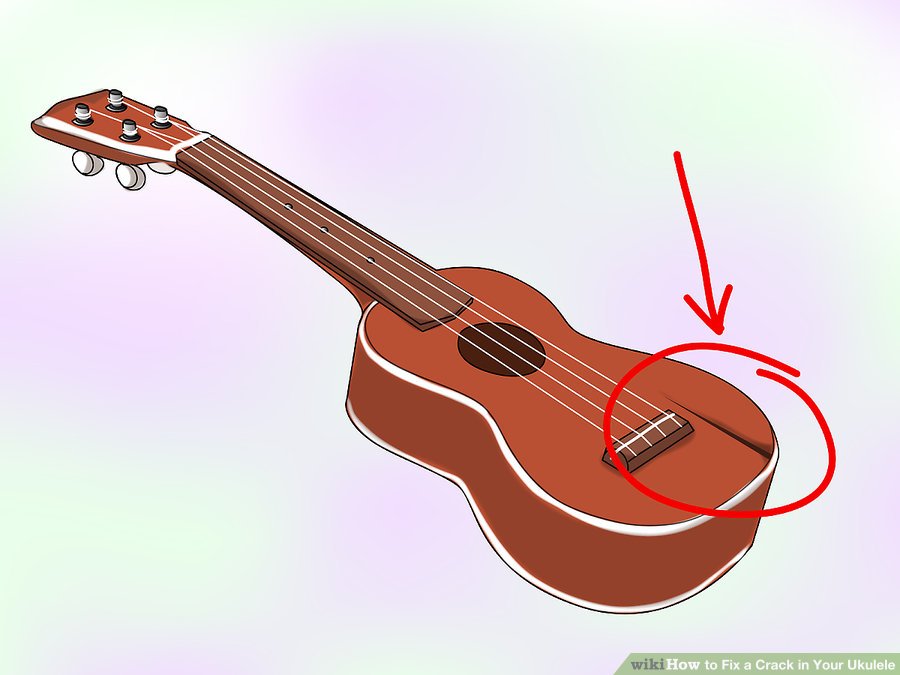 Làm sao để sửa vết nứt trên cây đàn Ukulele