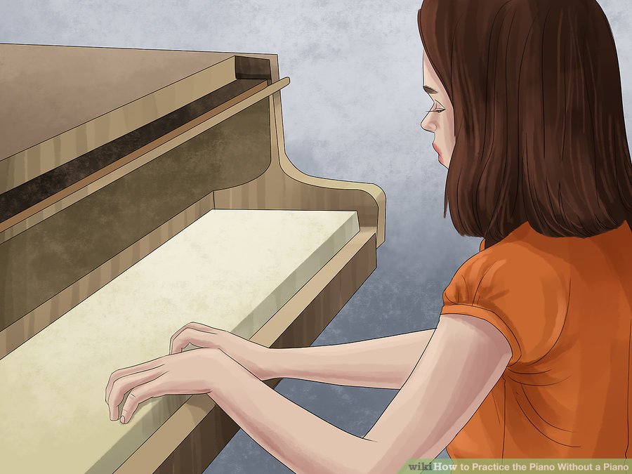 Kết hợp cả hai tay khi chơi Piano