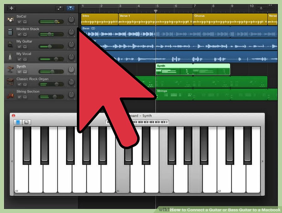 Mở GarageBand và ghi âm