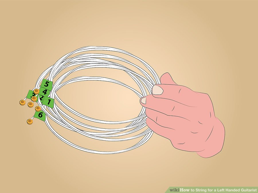 Nếu guitar của bạn không có dây, hãy tự mua thêm 6 dây