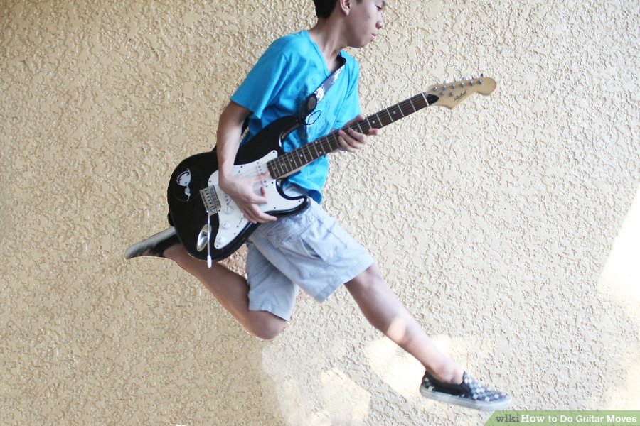 Nhảy khi chơi Guitar