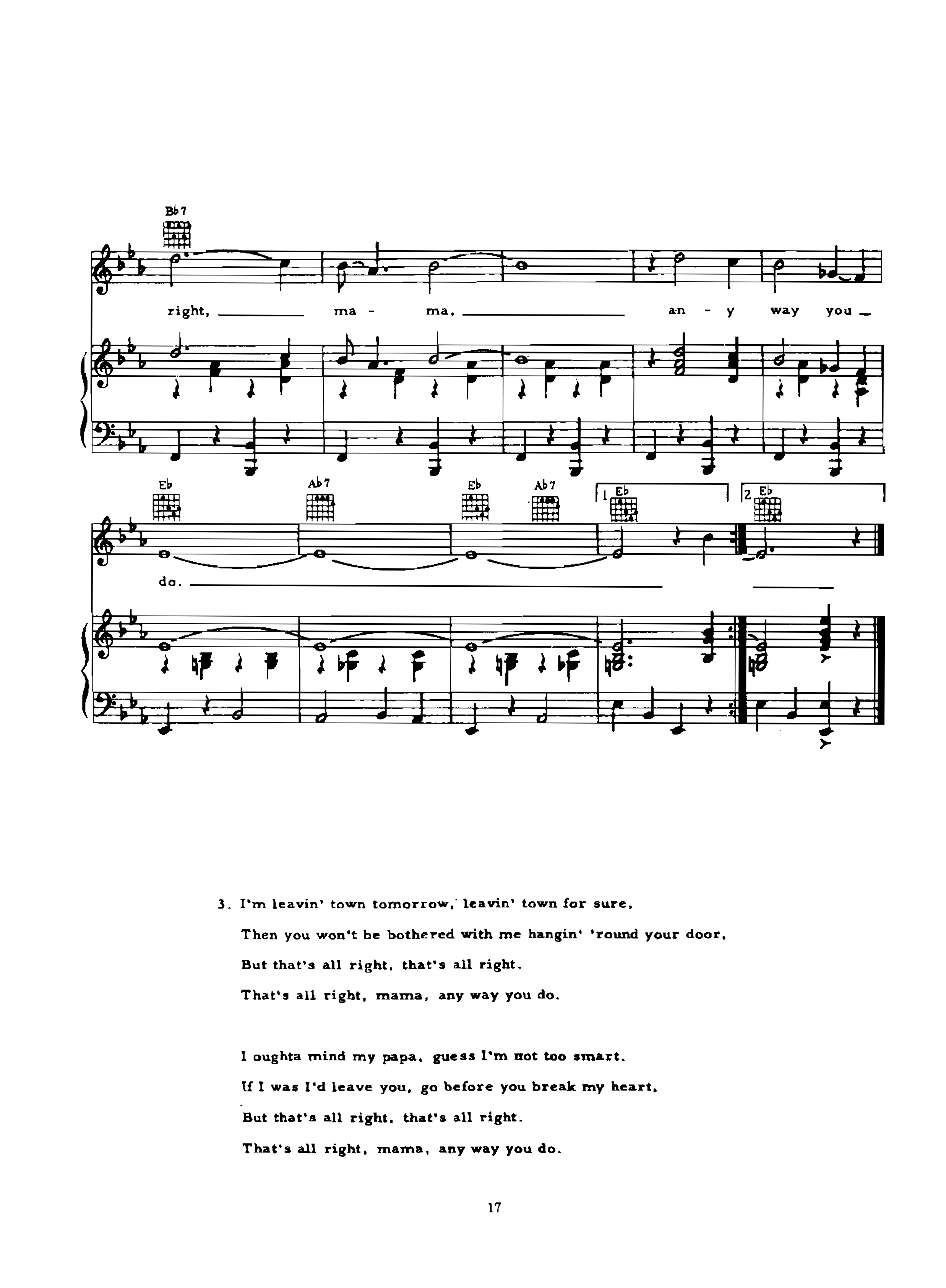 page_000017 Chia sẻ: Elvis Presley với các ca khúc nổi tiếng soạn cho Piano và Guitar that's all right