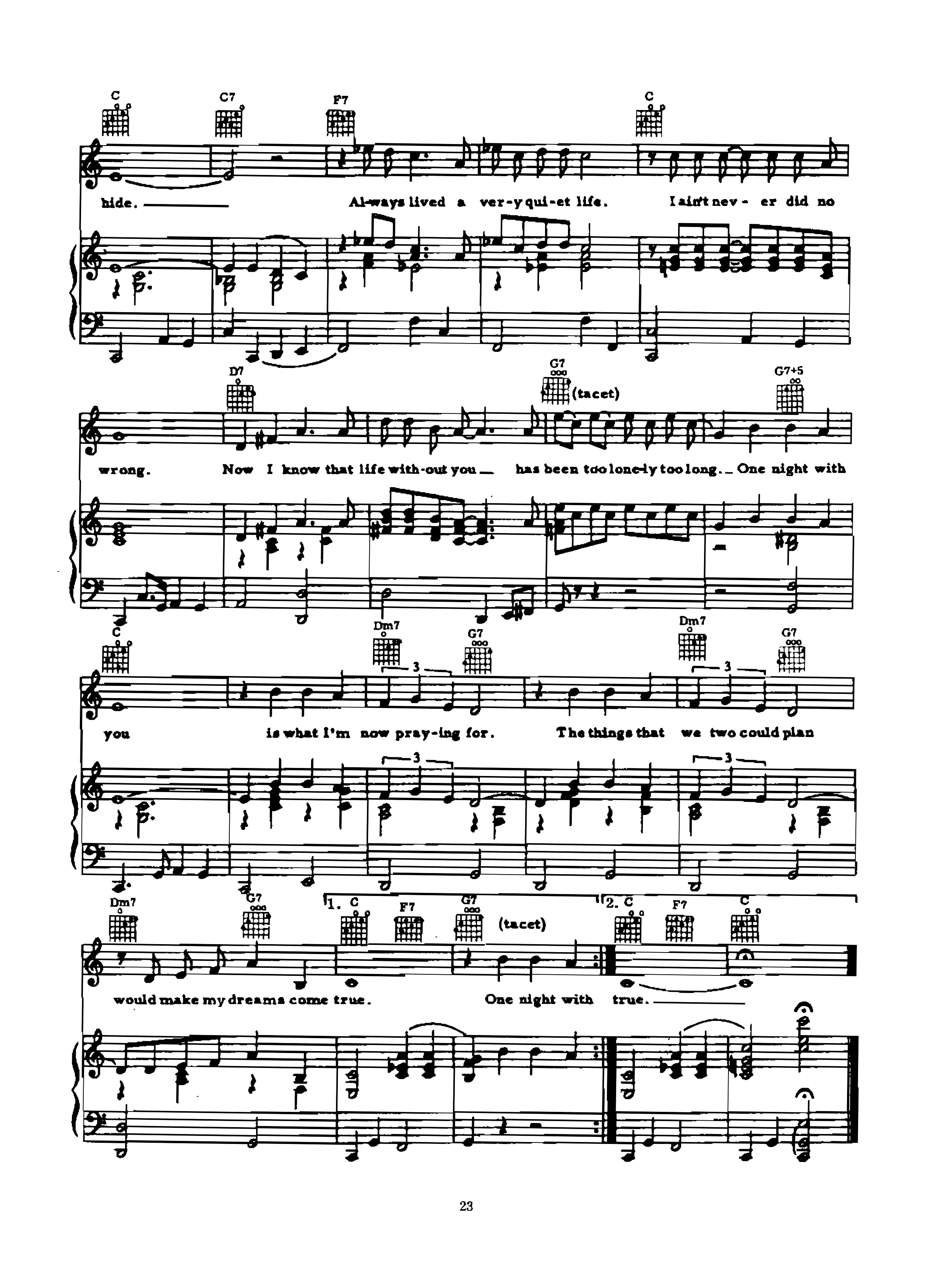 page_000023 Chia sẻ: Elvis Presley với các ca khúc nổi tiếng soạn cho Piano và Guitar one night