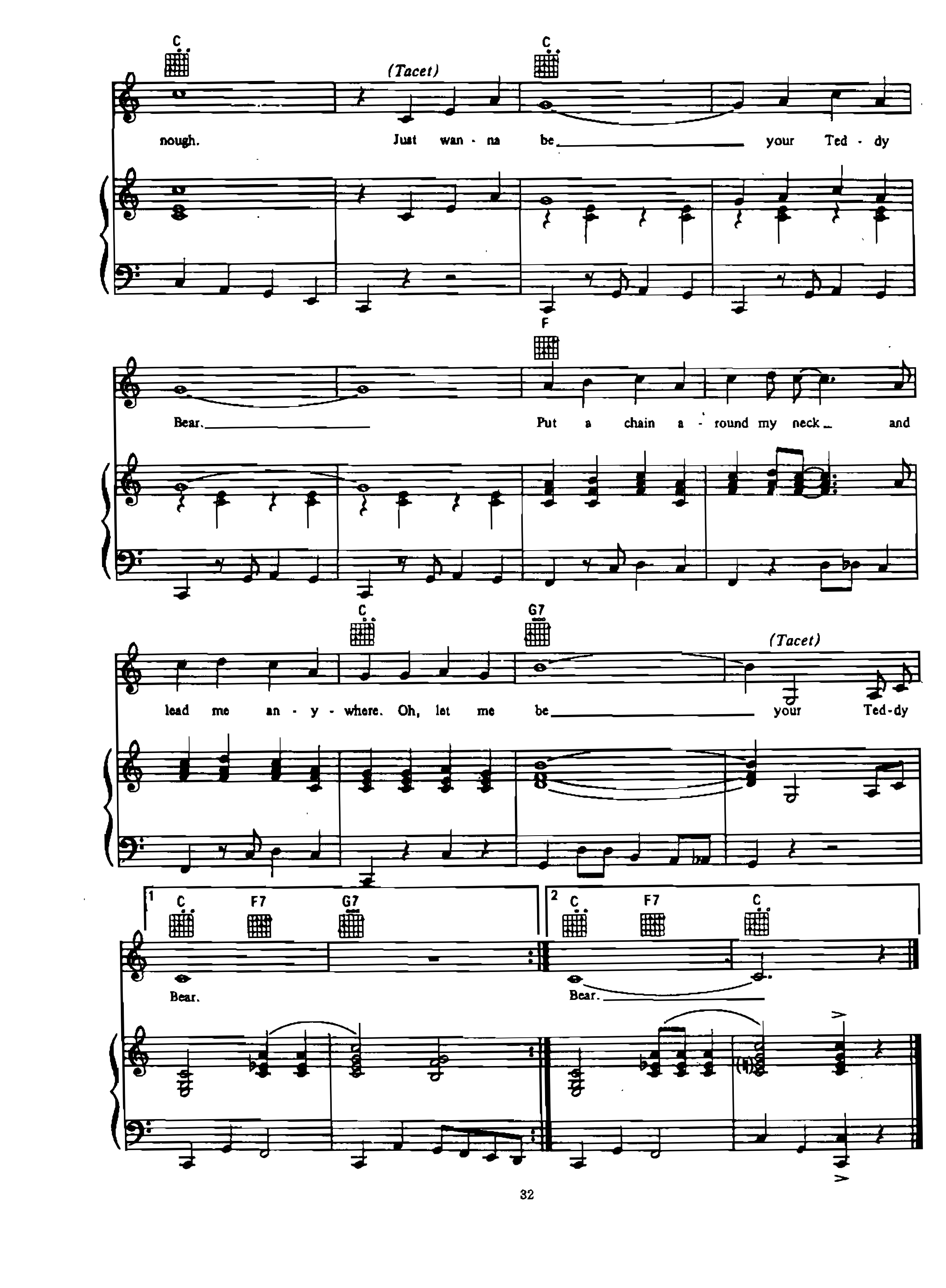 page_000032 Chia sẻ: Elvis Presley với các ca khúc nổi tiếng soạn cho Piano và Guitar Let me be your