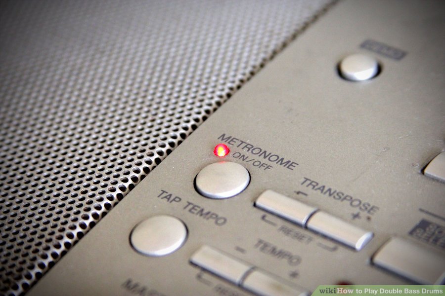 Sử dụng máy đánh nhịp và từ từ bắt đầu (60 hoặc 70 bpm) khi chơi Double Bass