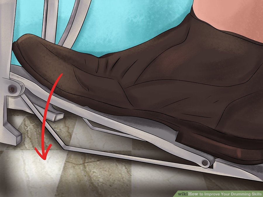 Sử dụng tạ chân để đẩy nhanh tốc độ chơi trống