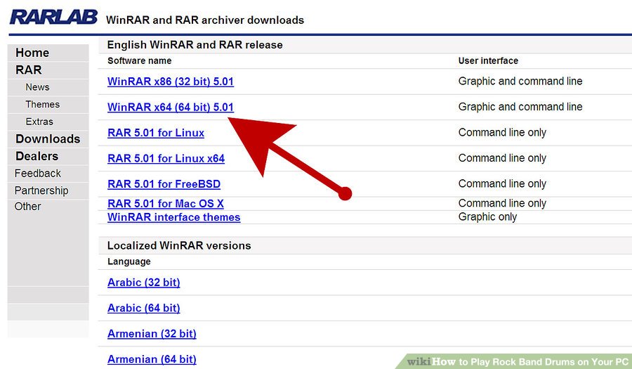 Bạn cũng sẽ cần tải về Winrar để giải nén các chủ đề và bài hát
