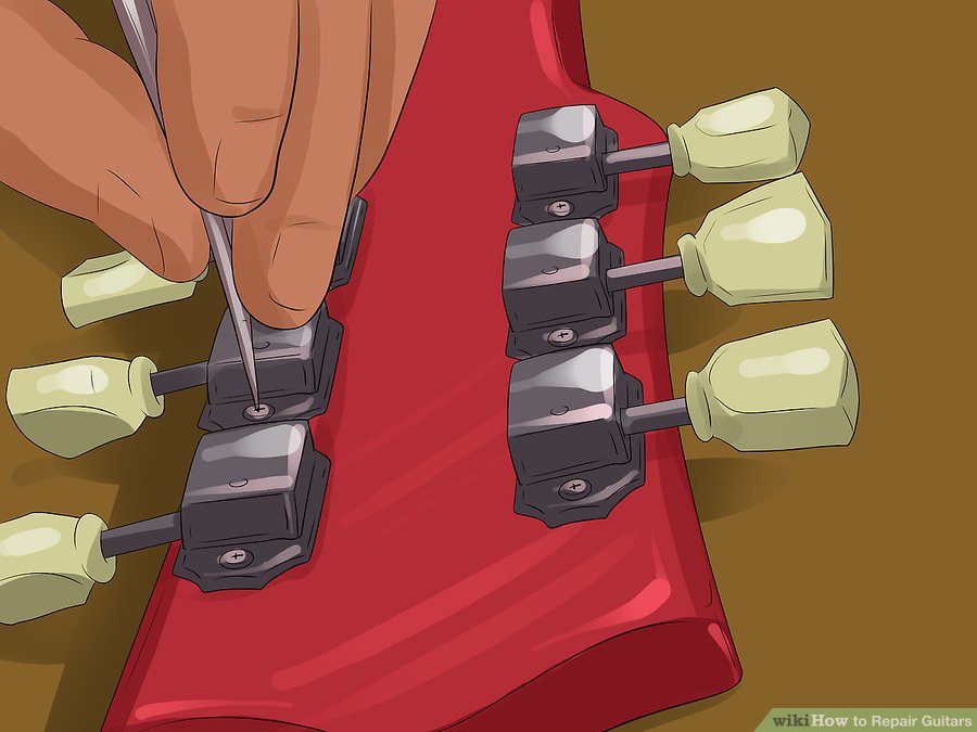 Thay thế bộ chỉnh đàn Guitar