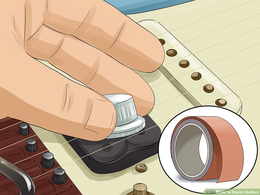 Thay thế hoặc sửa chữa các núm xoay đàn Guitar